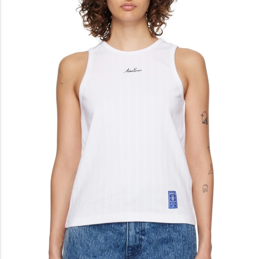 White Ader Error Tank Size Medium